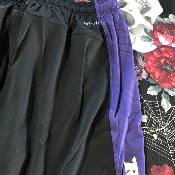 RARE 2013 NWT NIKE DRI-FIT SPEED FLY XL BALTIMORE RAVENS SHORTS LARGE - Picture 8 of 11